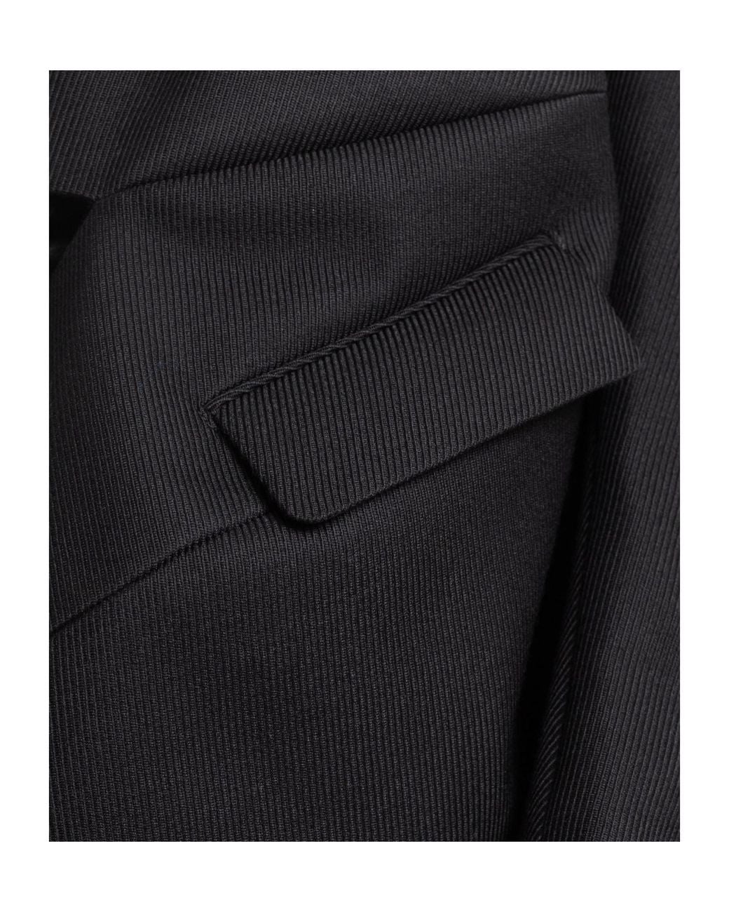 Comme des Garçons Black Asymmetrically Paneled Jacket