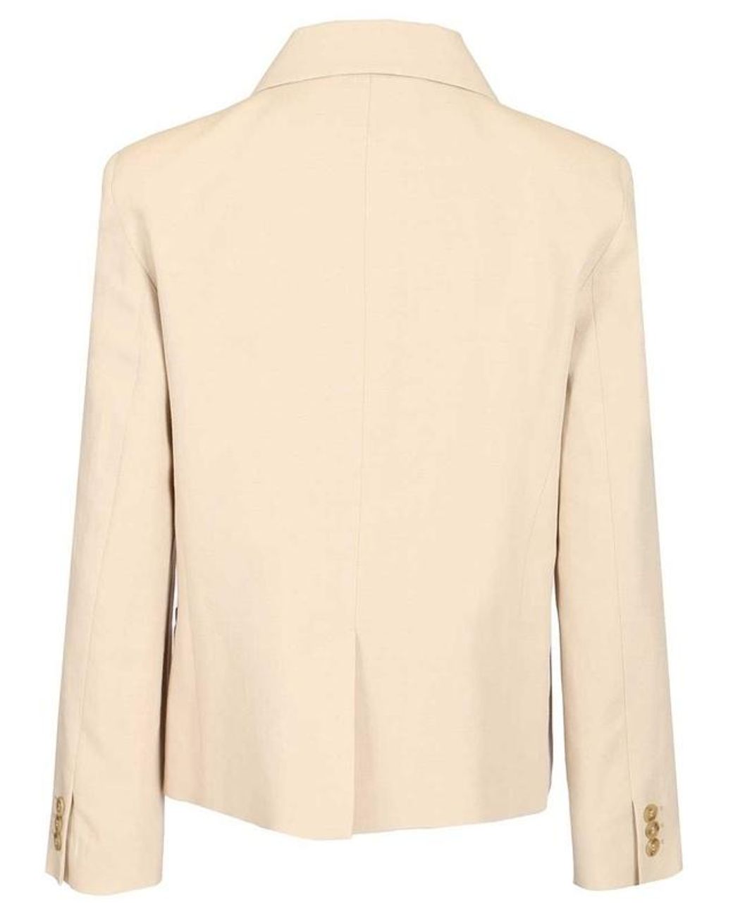 Weekend by Maxmara White Nembi Double-Breasted Blazer