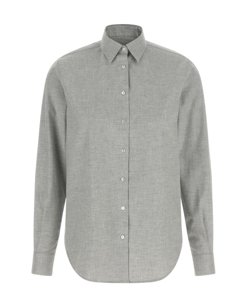 Xacus Gray Marta Flannel Shirt
