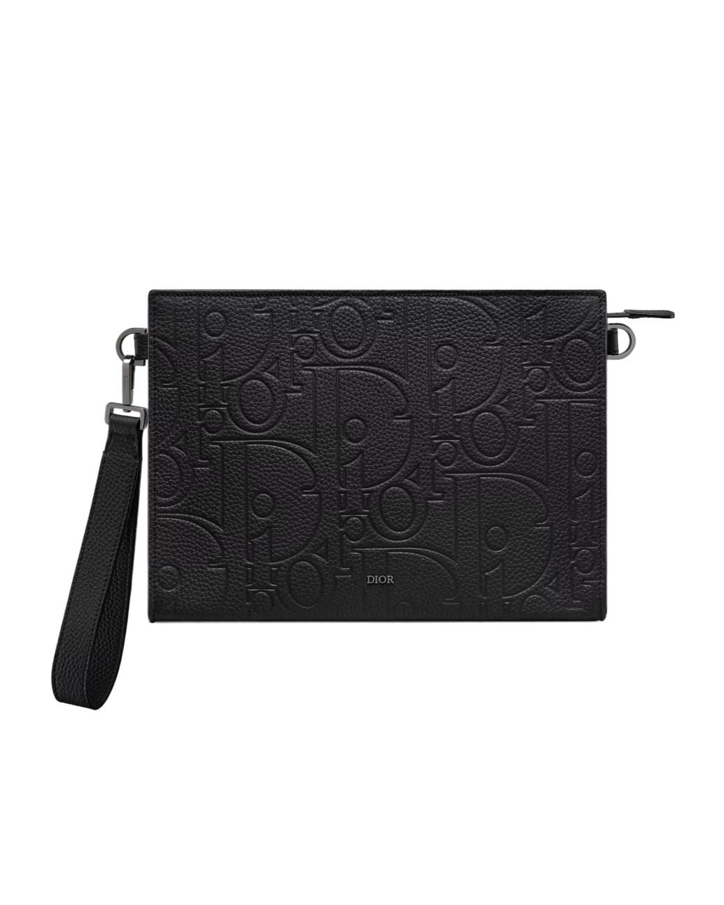 Dior Black A5 Triangle Pouch for men