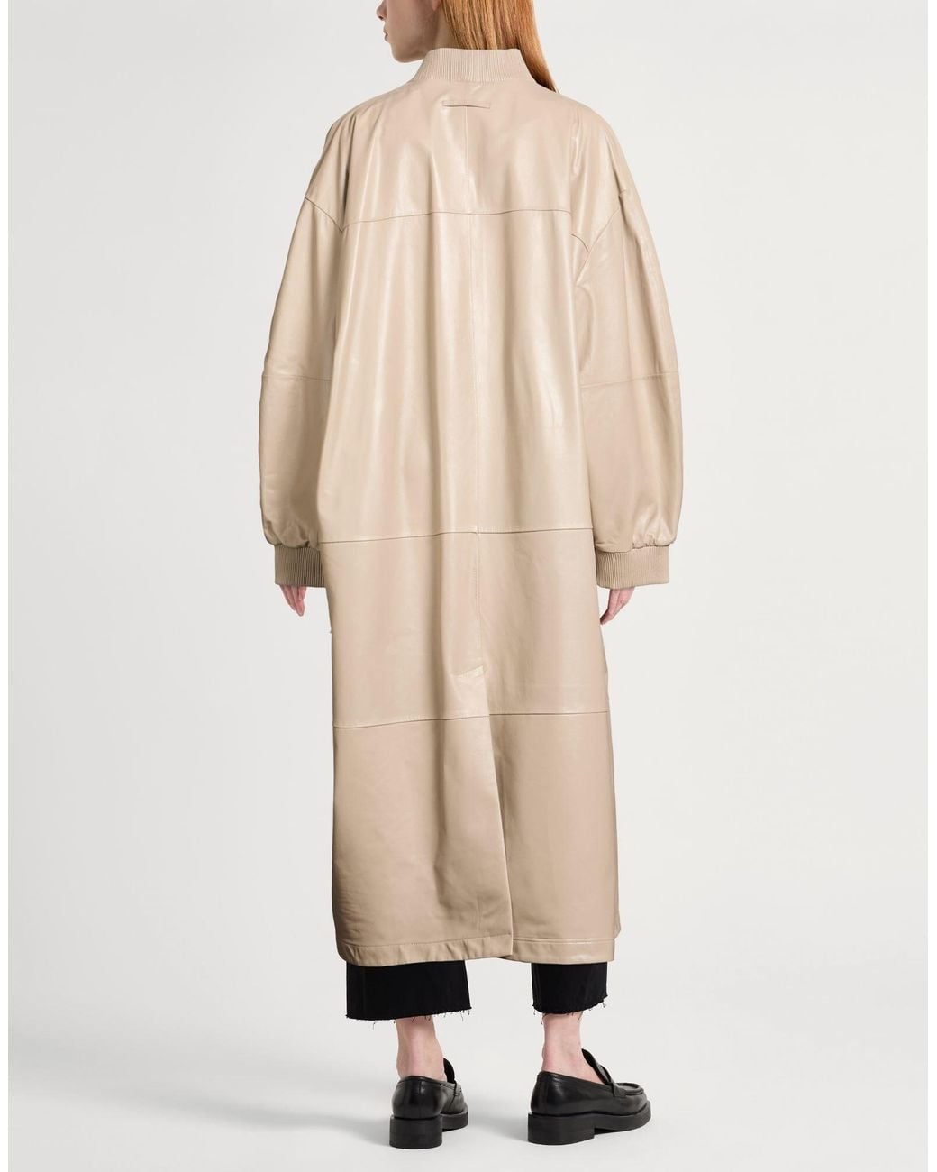 MAX&Co. Natural Simple Leather Jacket