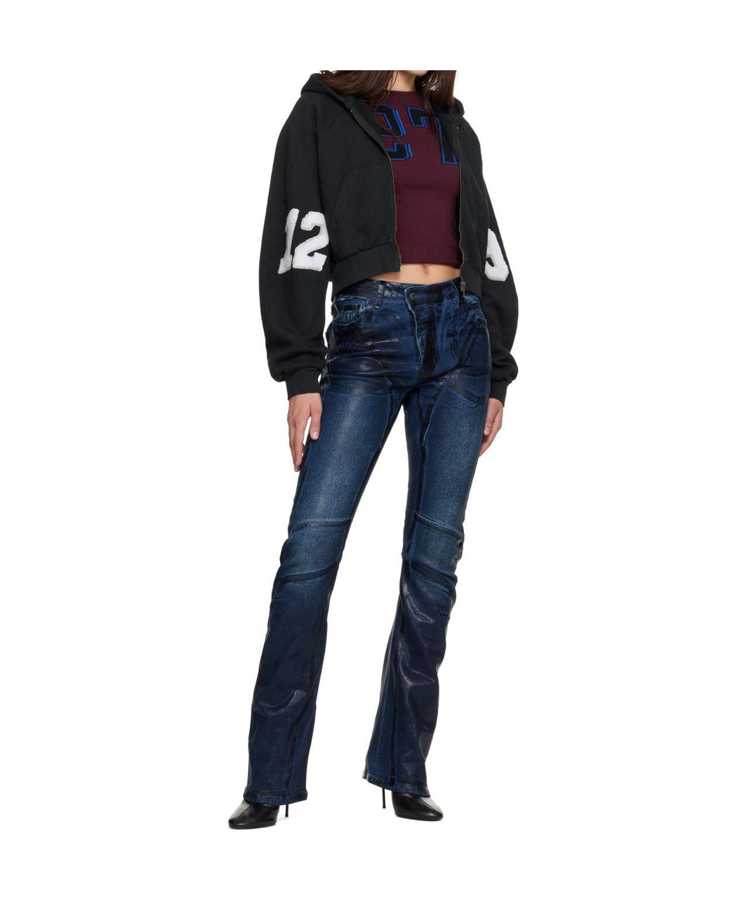 OTTOLINGER Blue Long-Sleeve Hoodie
