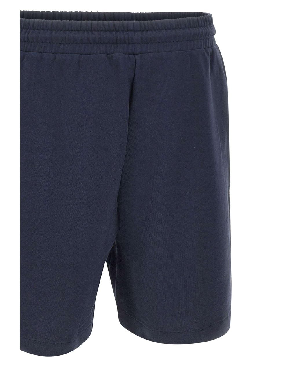 EA7 Blue Core Identity Logo Shorts for men