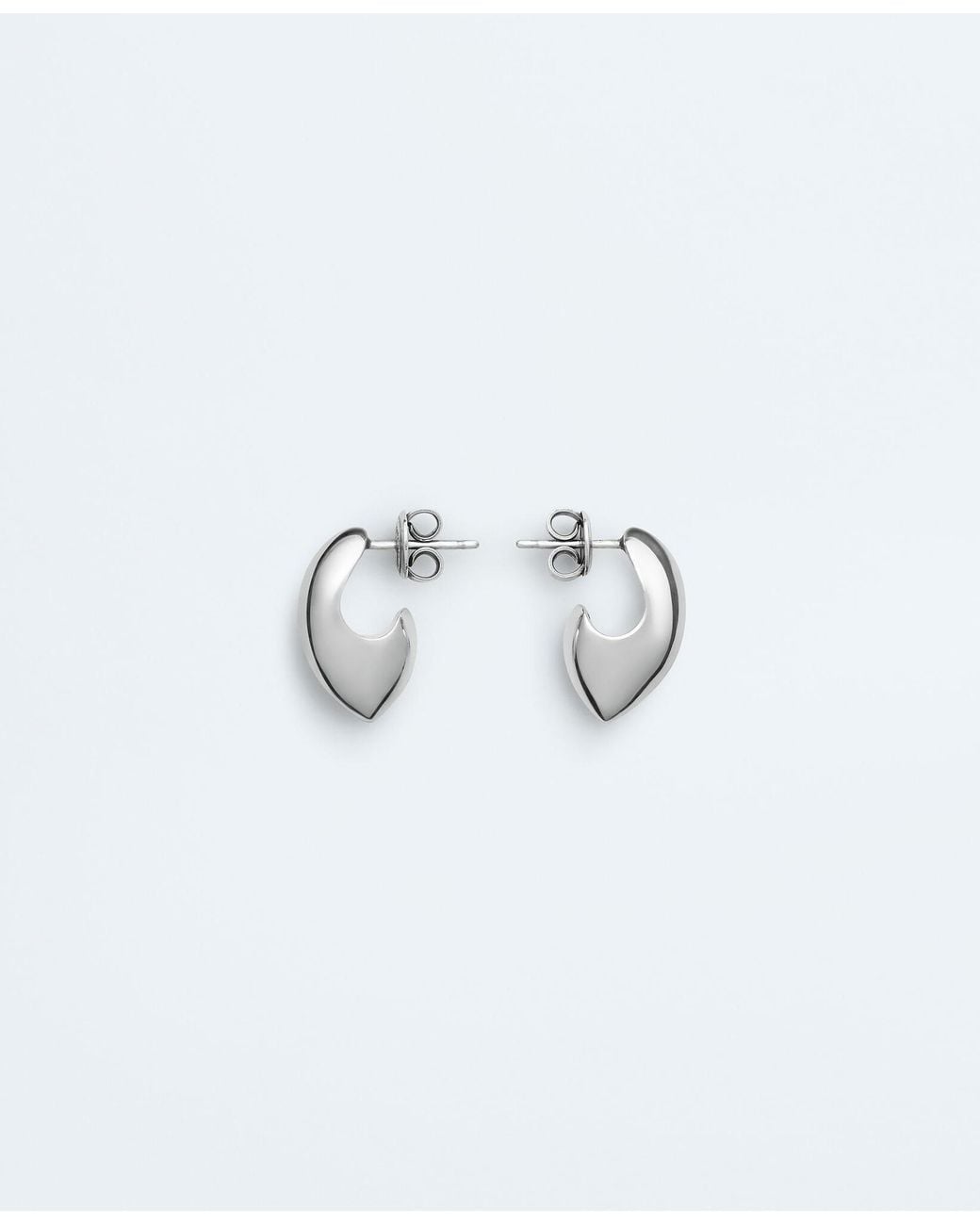 Bottega Veneta White Candy Claw Earrings