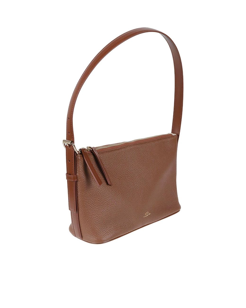A.P.C. Brown Vera Shoulder Bag