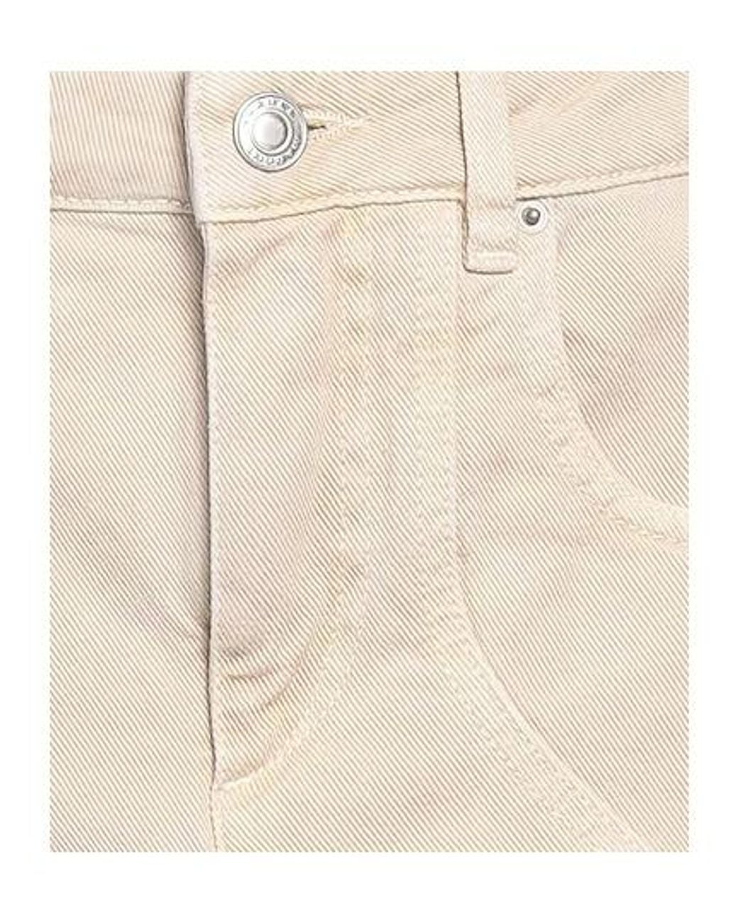 Isabel Marant Natural Denim Pencil Skirt