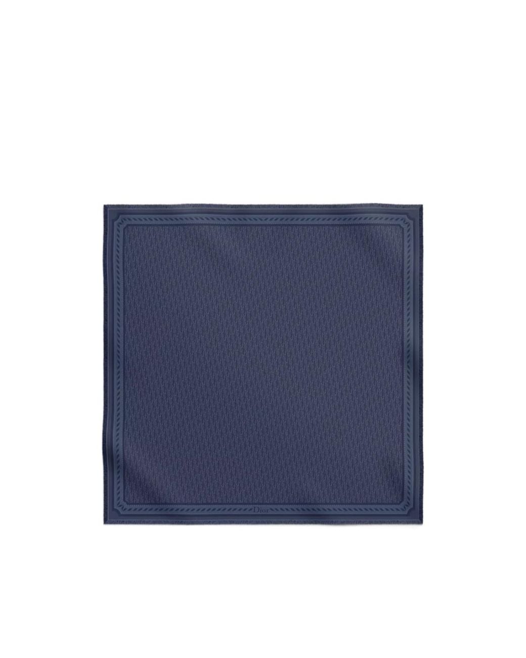 Dior Blue Oblique Shawl