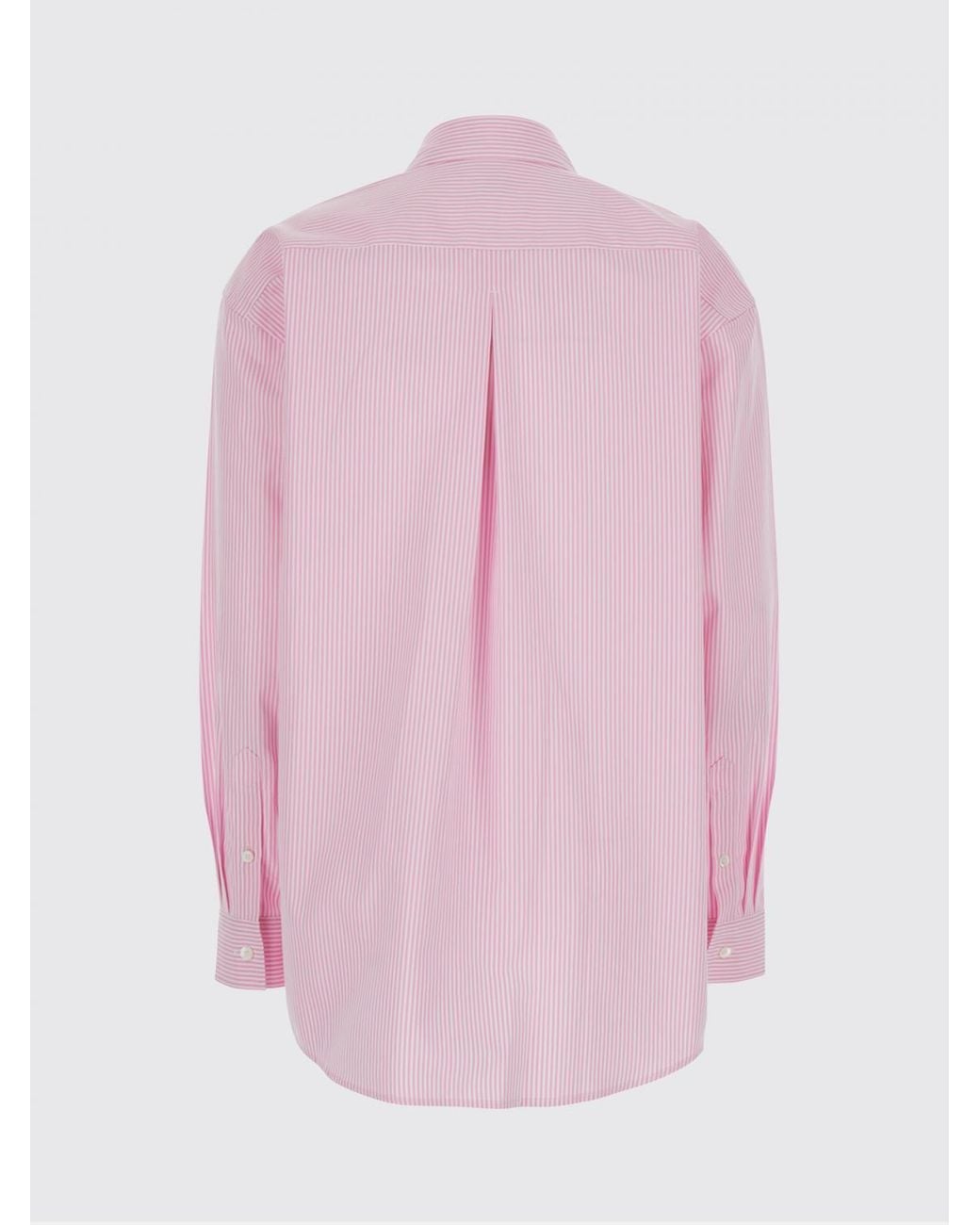Totême  Pink Striped Tumbled Shirt
