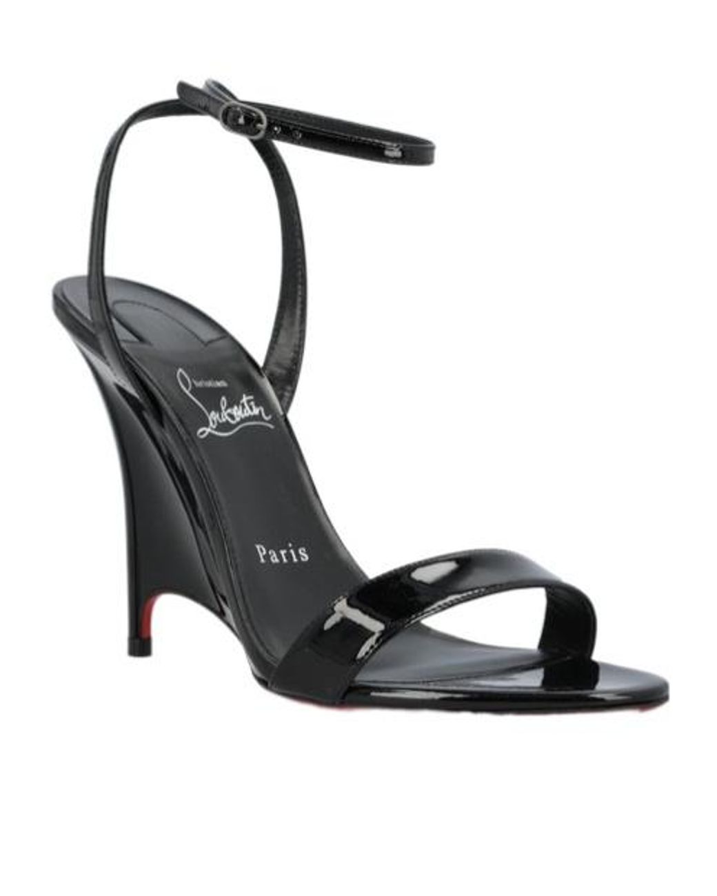 Christian Louboutin White Zeezeenella Strappy Sandals