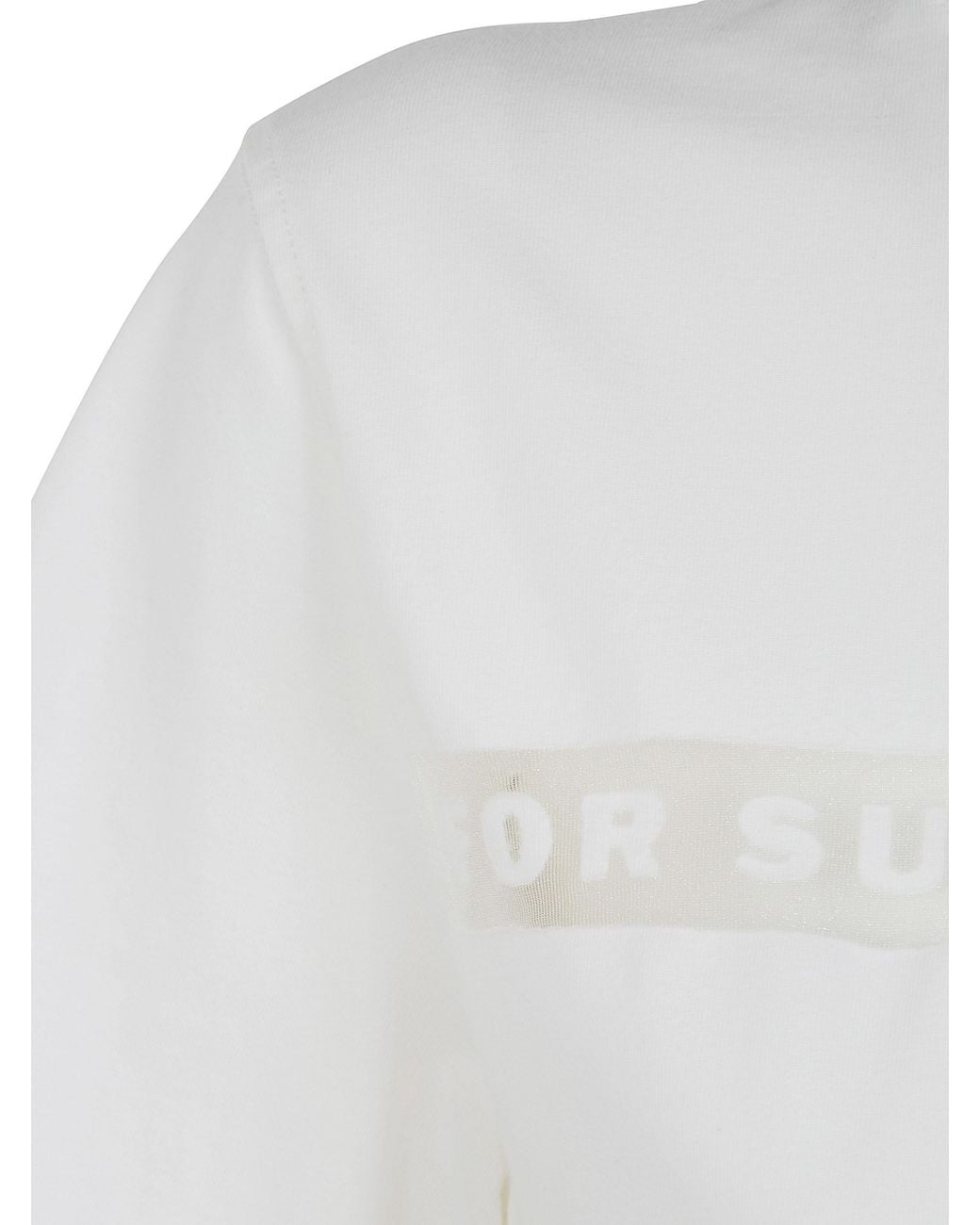 DIESEL White X Tinder Pr-T-Nots-Chi-R For Successful Loving Logo T-Shirt for men