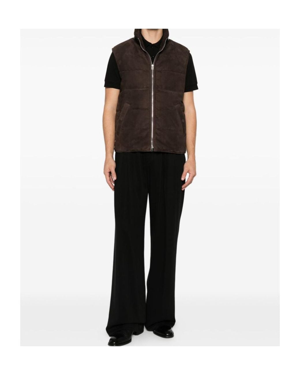 Tom Ford Black Short-Sleeved Polo Shirt for men