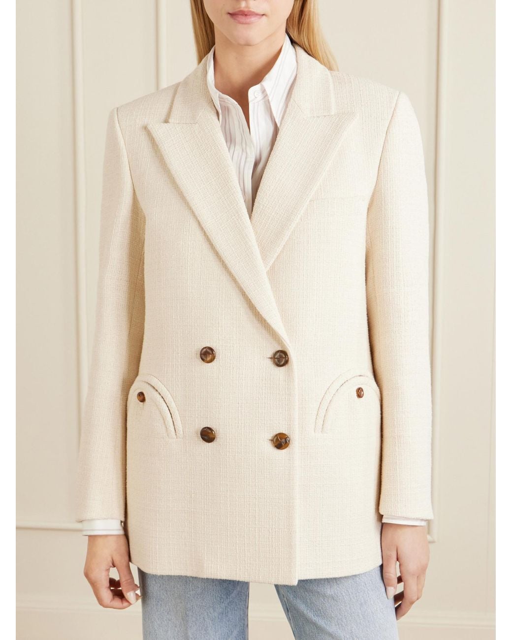 Blazé Milano Natural Tweed Blazer