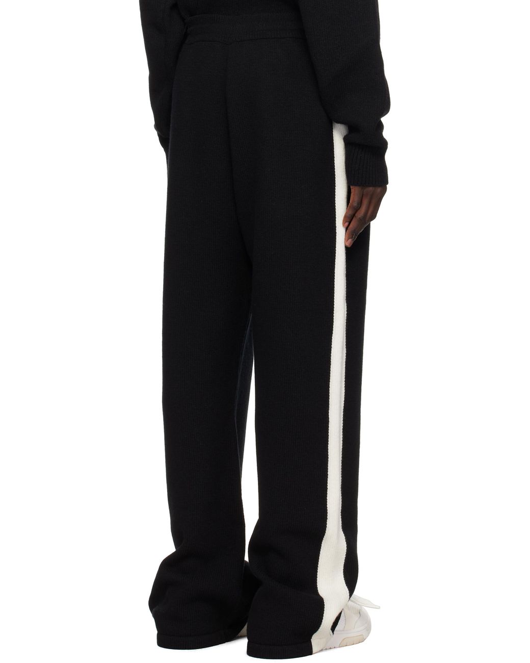 Off-White c/o Virgil Abloh Black Knitted Sweatpants for men