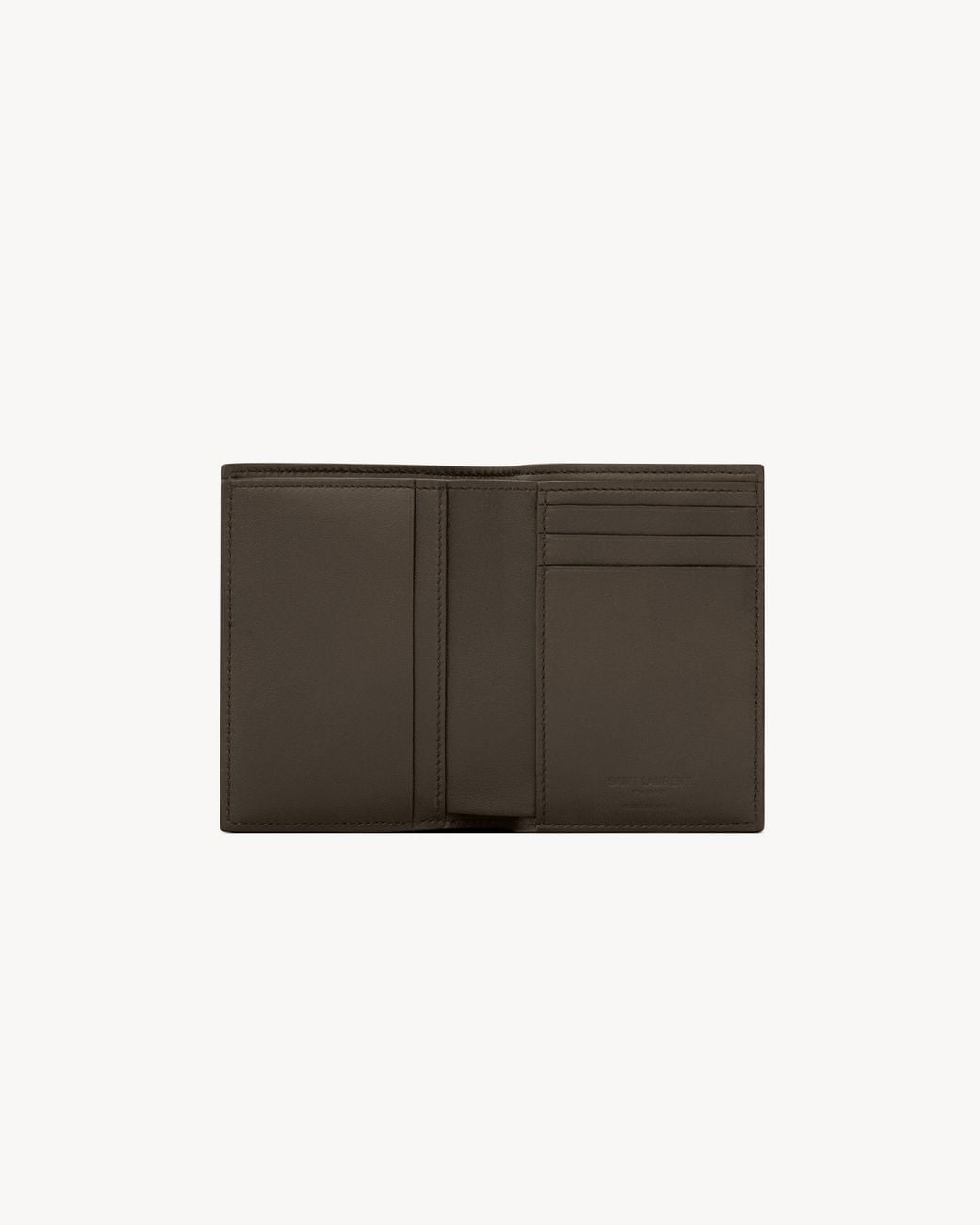 Saint Laurent Green Logo Wallet for men