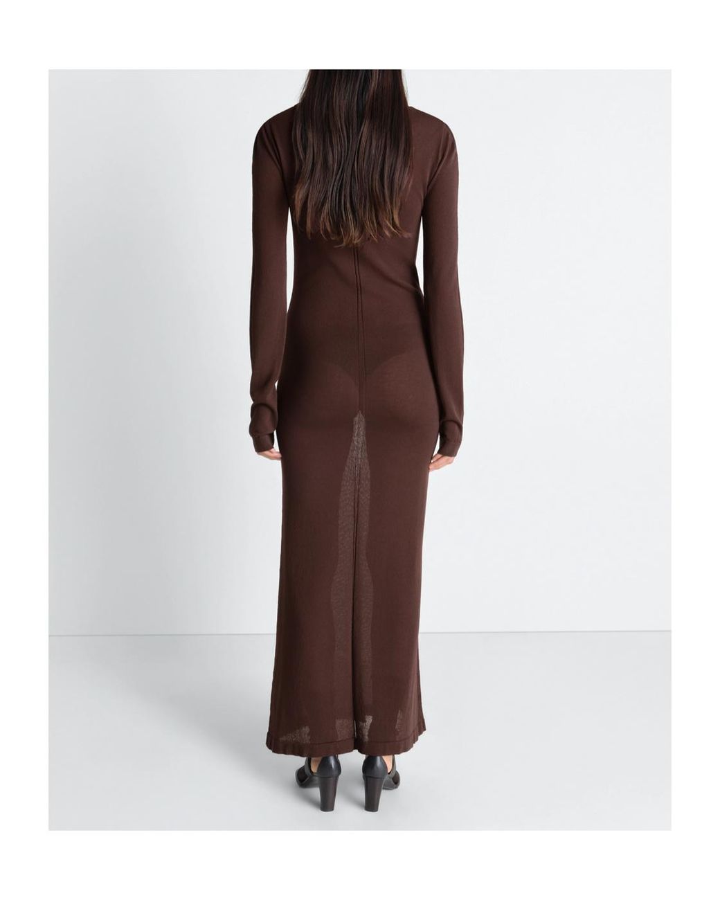Lemaire Black Long Tube Dress