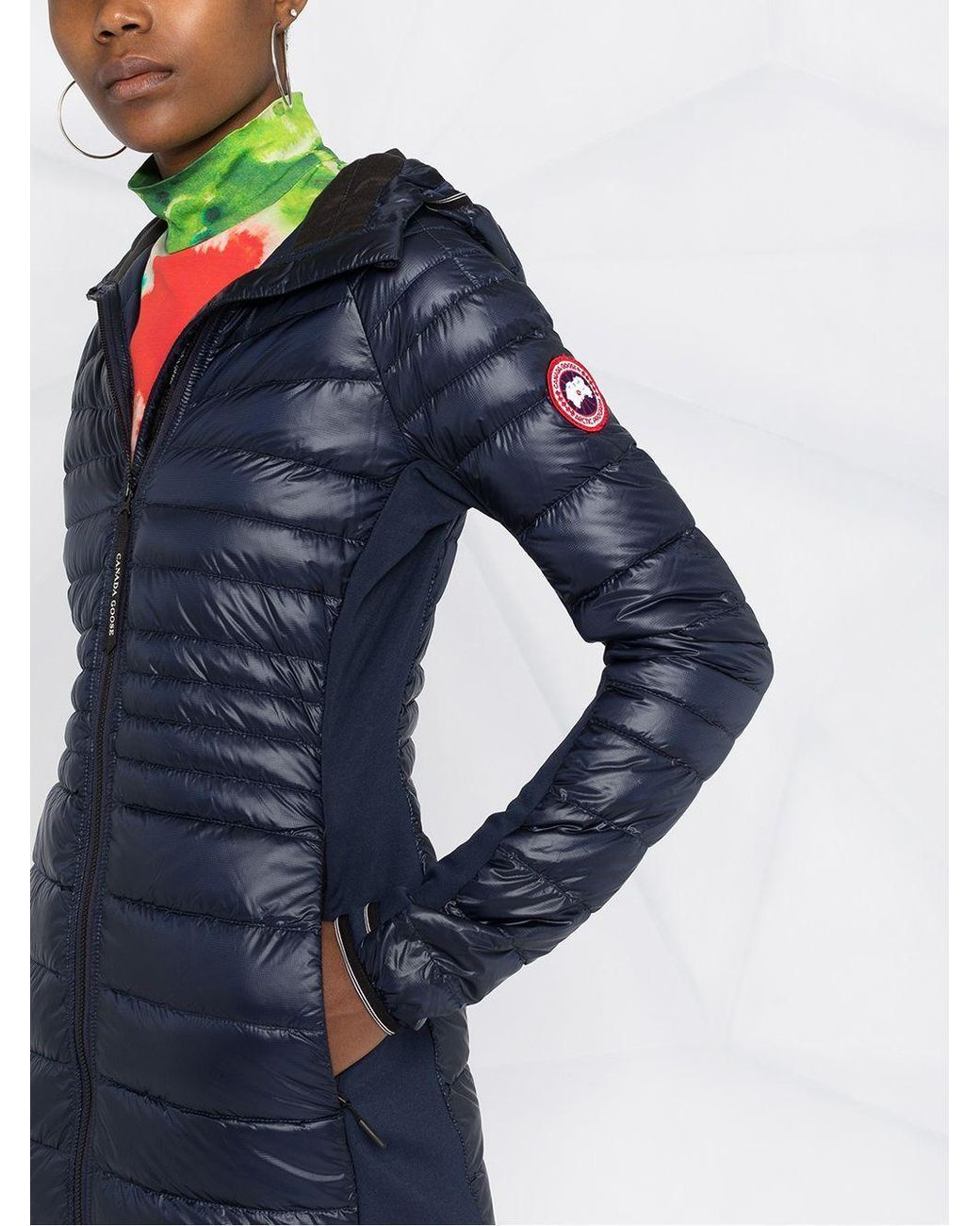 Canada Goose Blue Hybridge Padded Coat