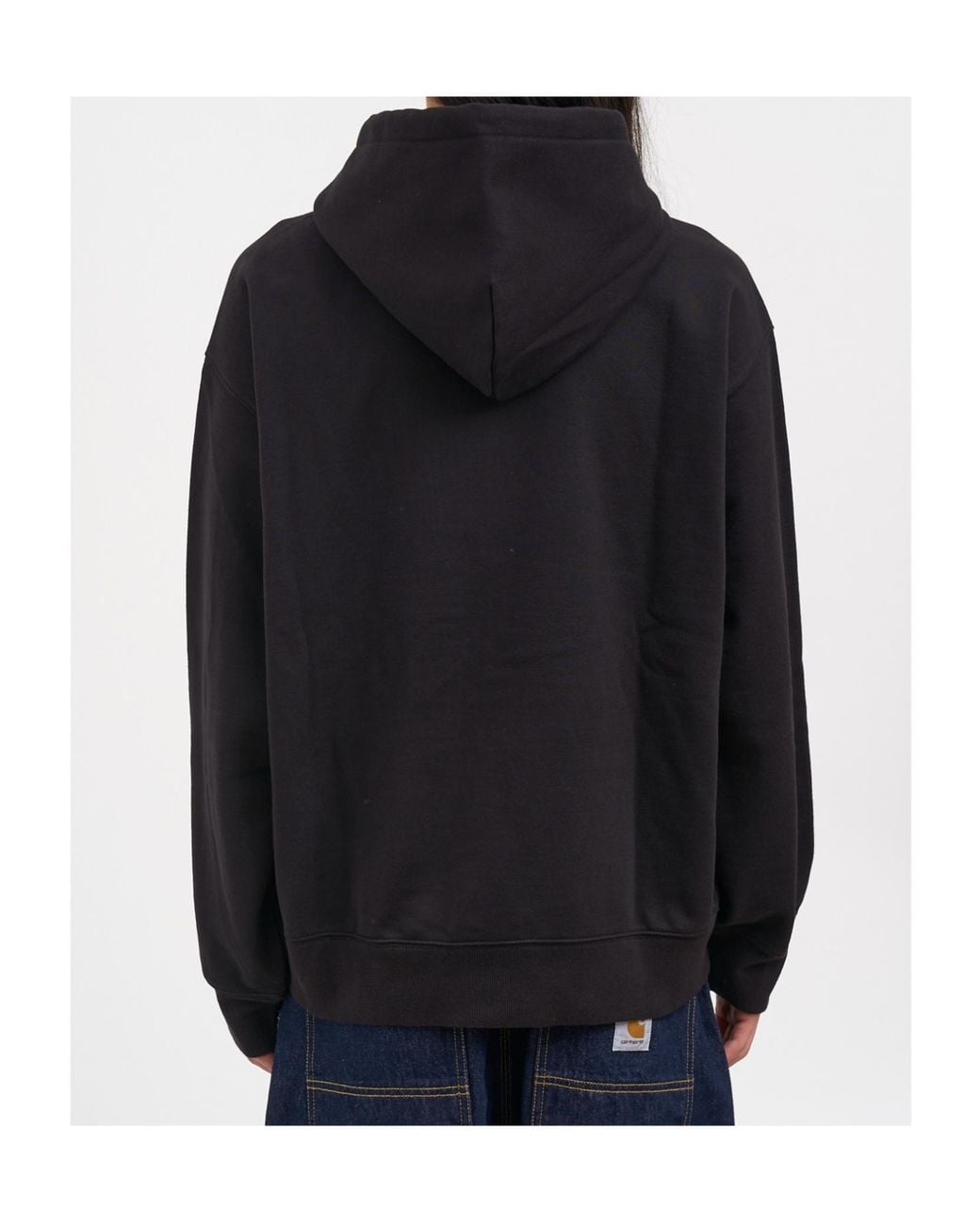 Carhartt Black Hooded World Tour Sweatshirt for men