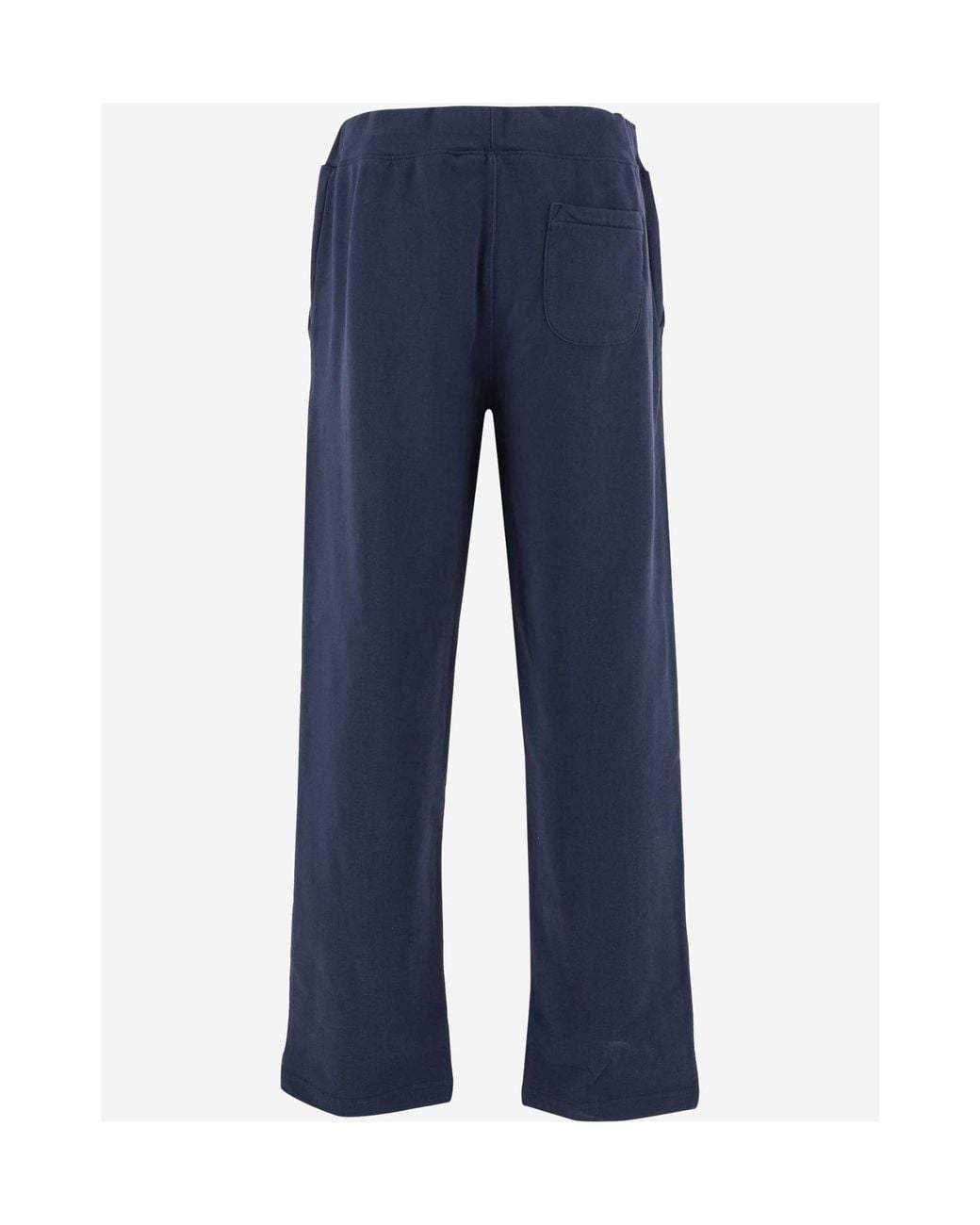 Polo Ralph Lauren Blue Loopback Fleece Drawstring Pants for men