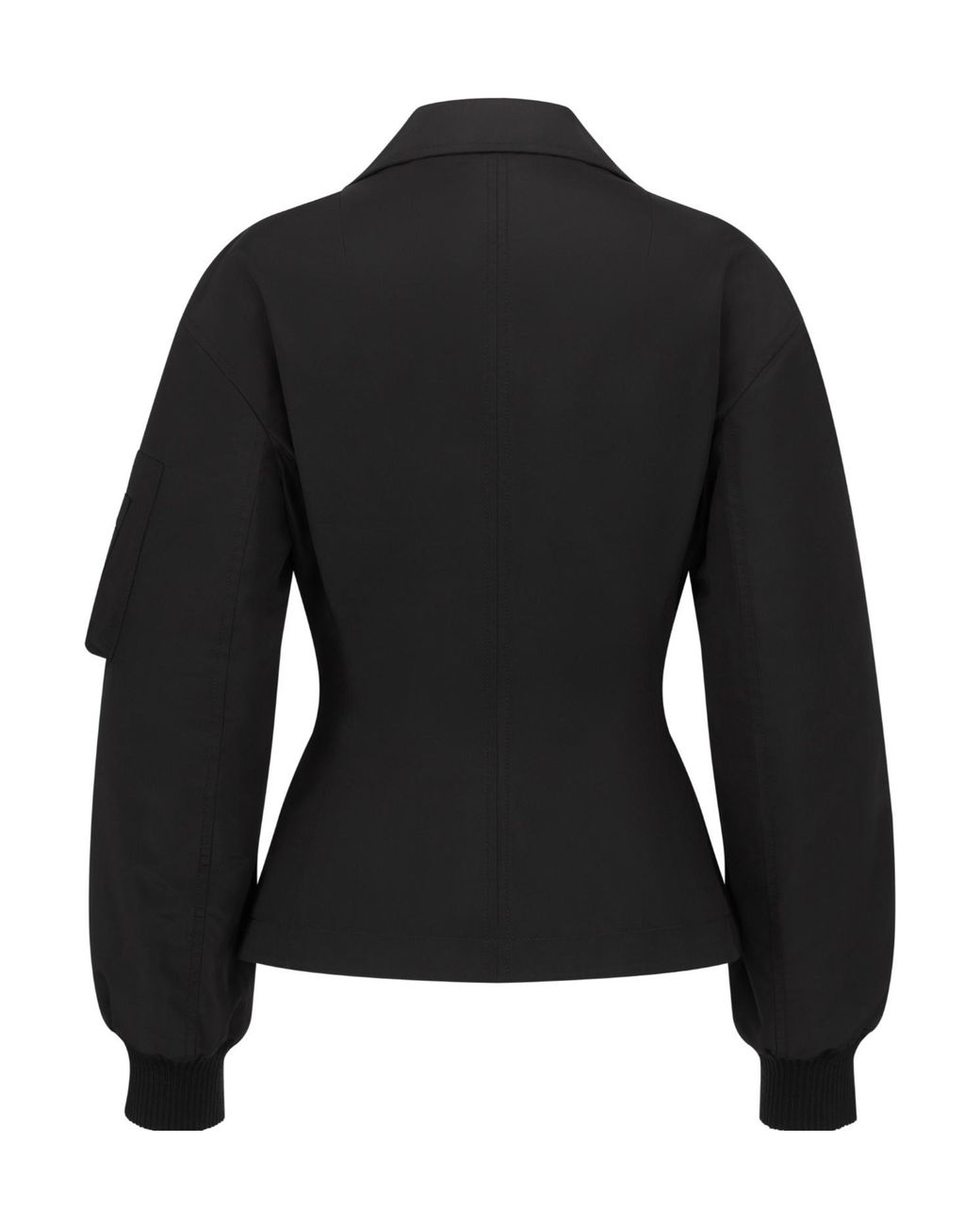 Dior Black Fitted Jacket With Integrated Bustier