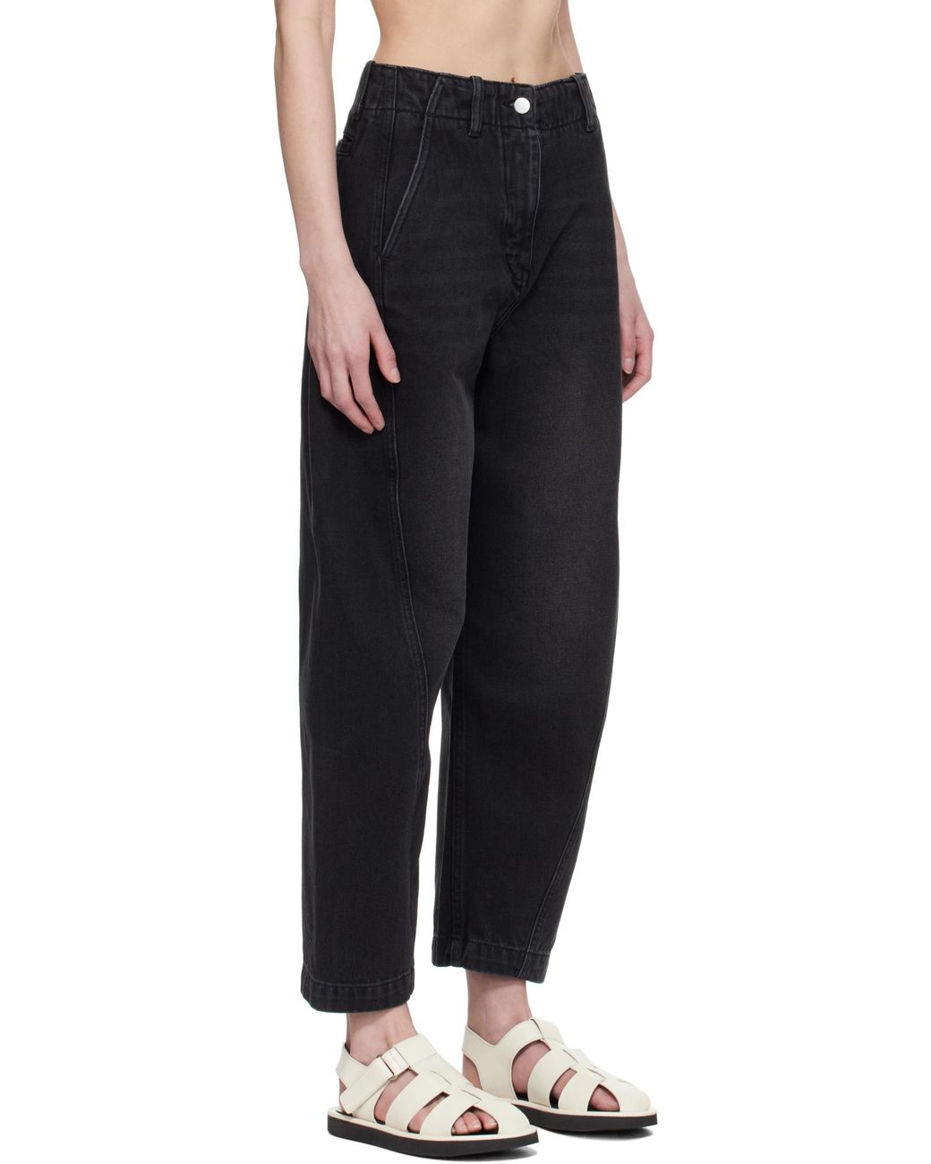 Studio Nicholson Black Akerman Trousers