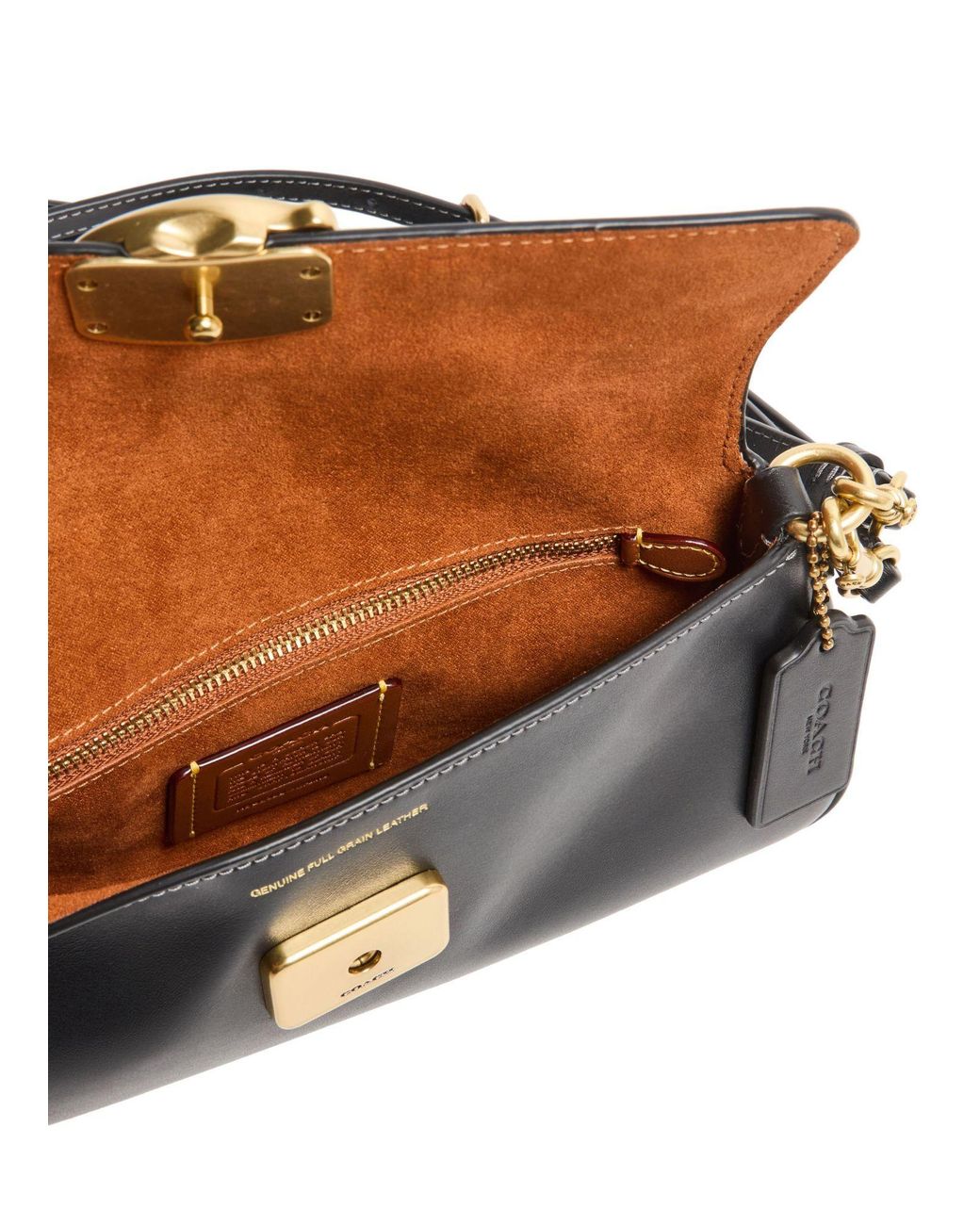 COACH Black Jet Shoulder Bag