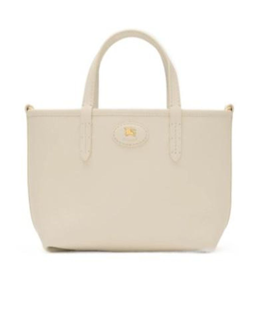 Burberry Natural Mini Reversible Bloomsbury Tote Bag