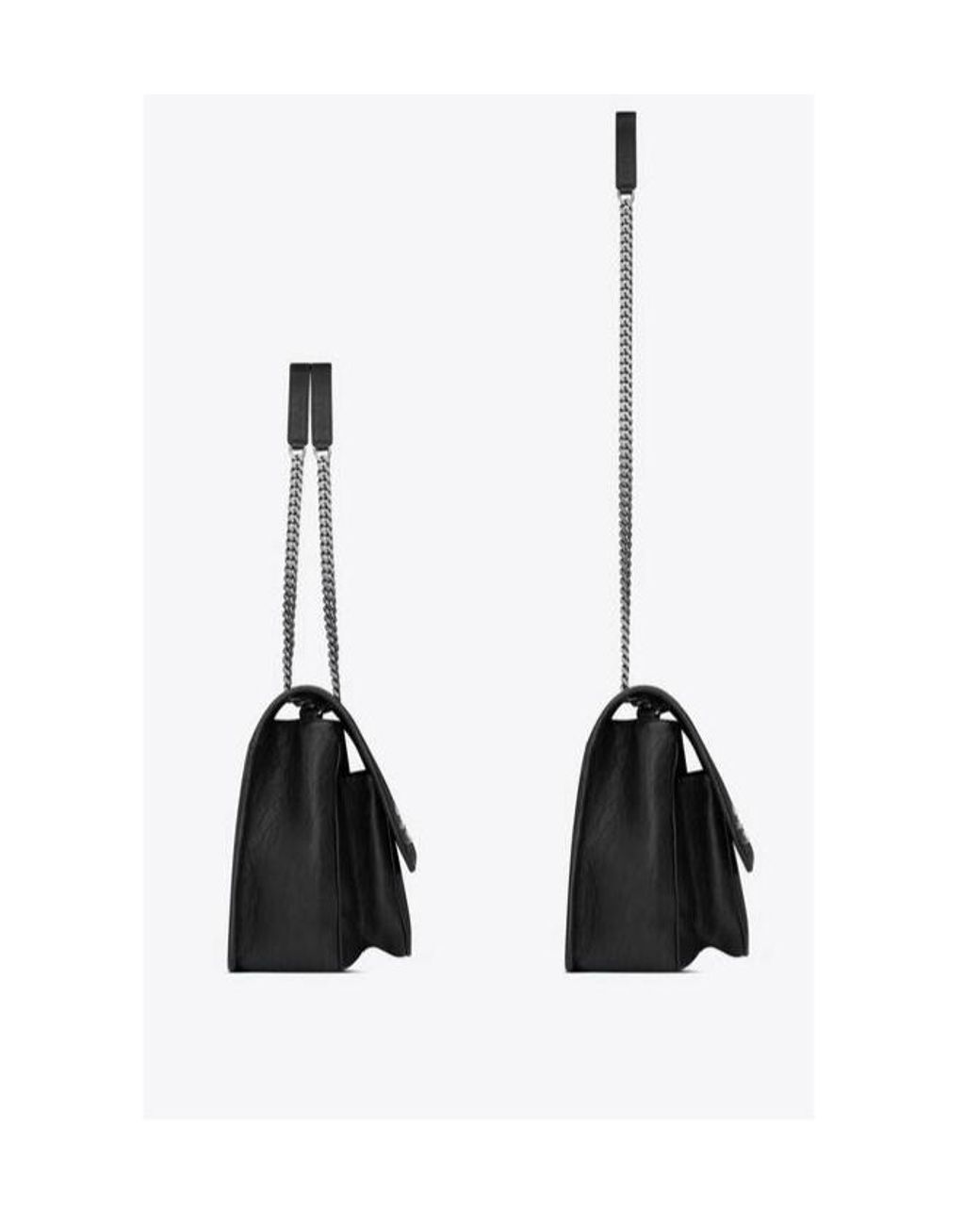 Saint Laurent Black Niki Large Shoulder Bag