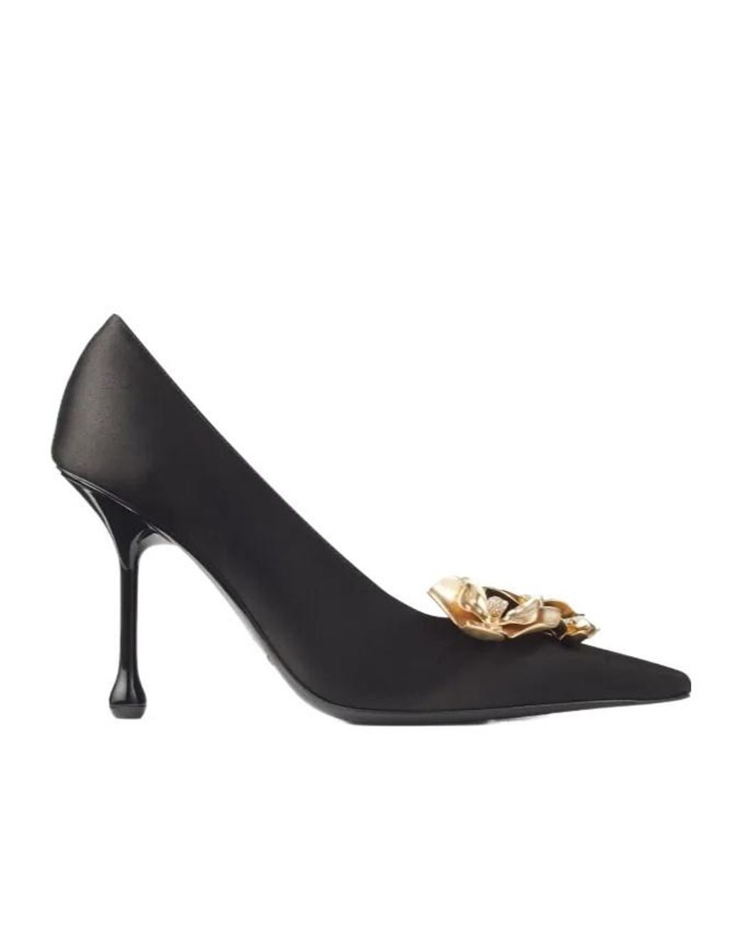 Jimmy Choo Blue Ixia 95Mm Leather Pumps