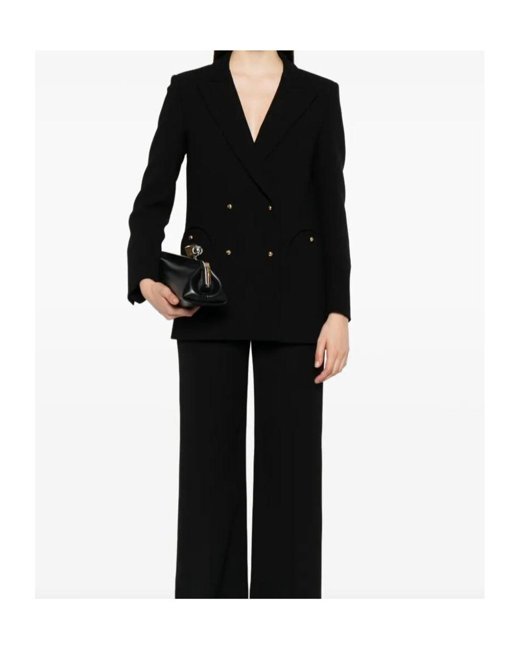 Blazé Milano Black Blazé Milano Reesse Double-Breasted Jacket