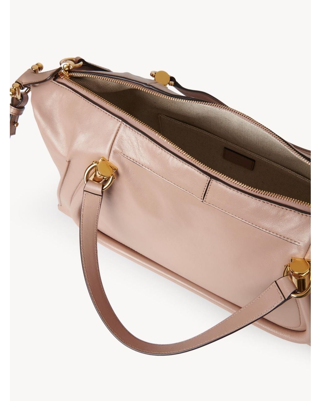 Chloé Pink Paraty 24 Tote Bag