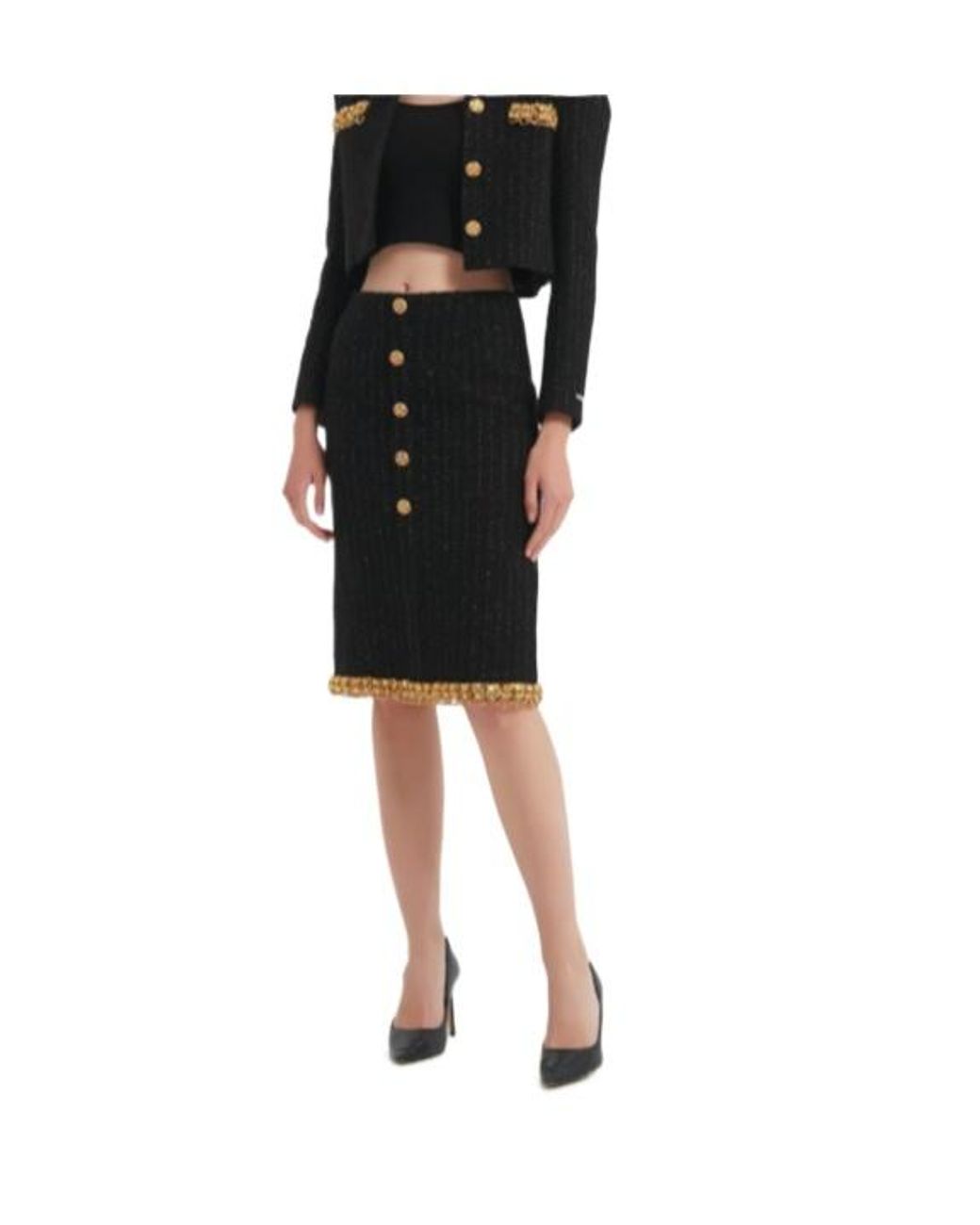 Marissa Chiara Black Mini Dress