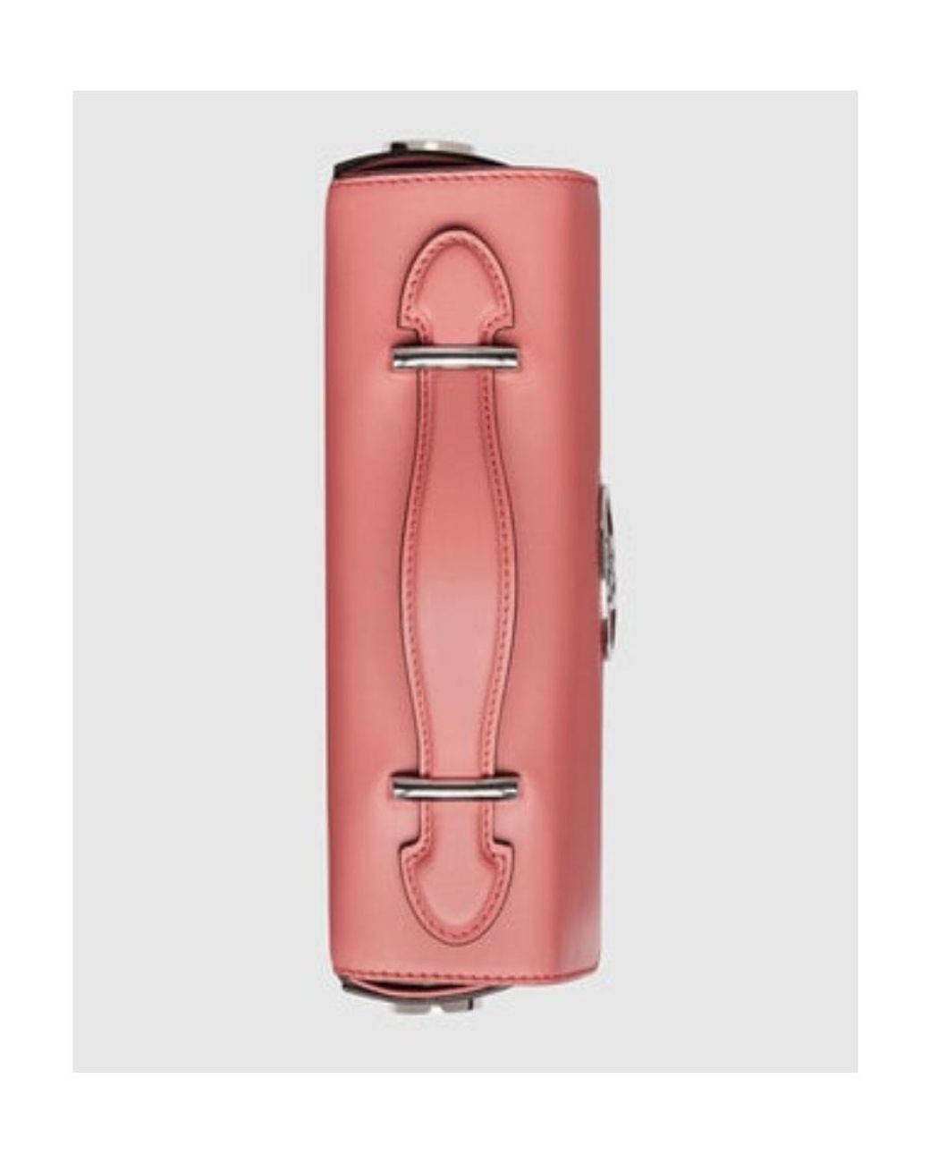 Gucci Pink Double G Logo Mini Shoulder Bag