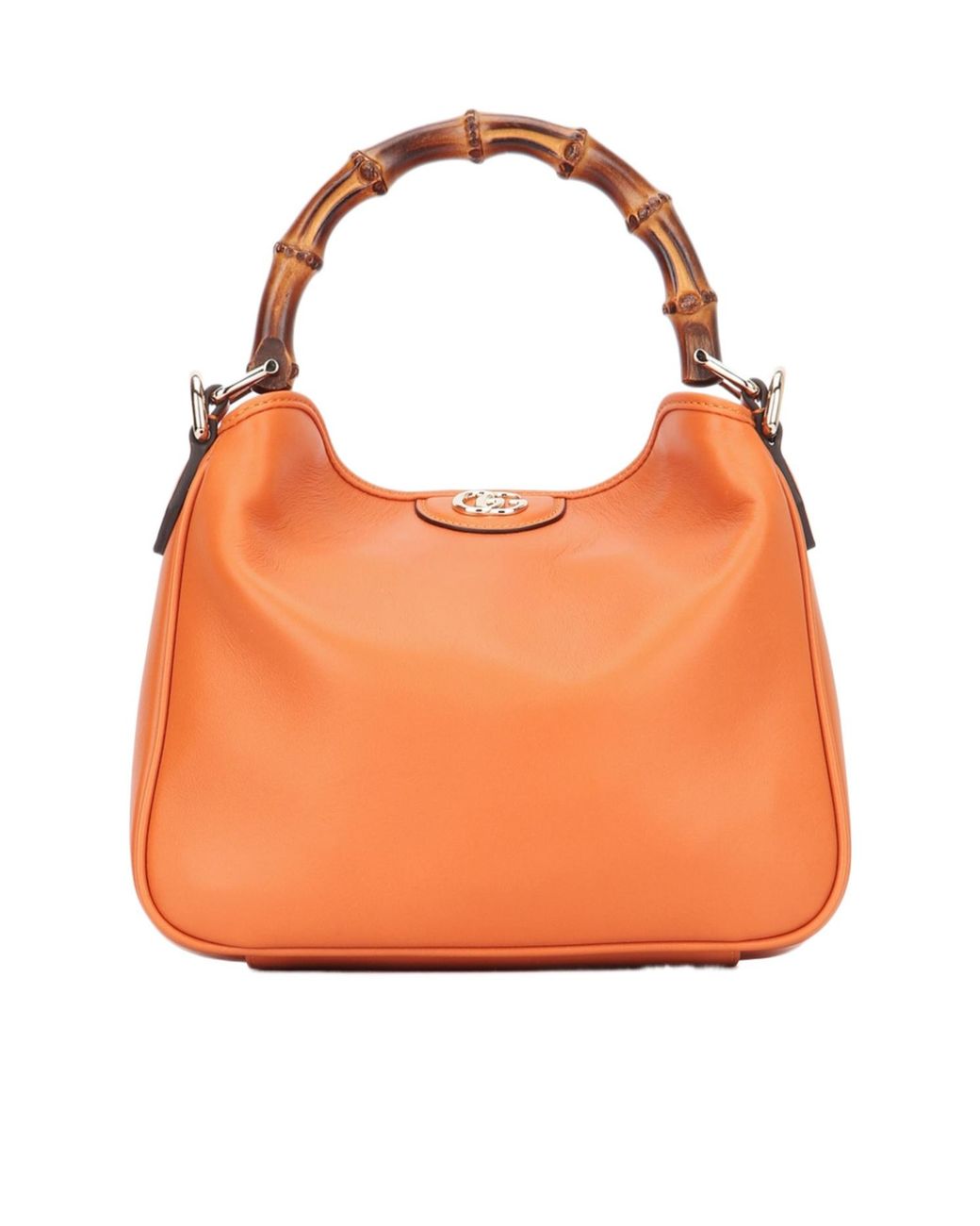 Gucci Orange Top-Handle Handbag