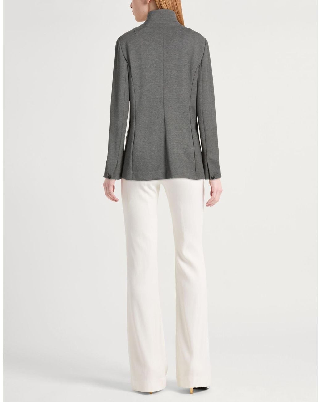 Rag & Bone Gray Minimalist Single-Breasted Blazer