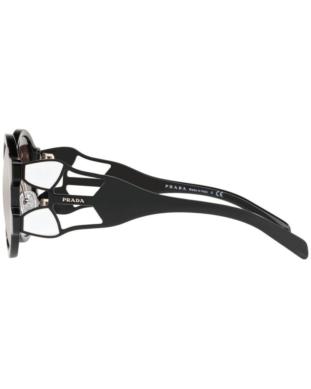 Prada Metallic Logo Sunglasses