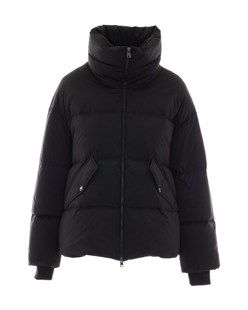 Woolrich Black Kelly High Neck Down Jacket