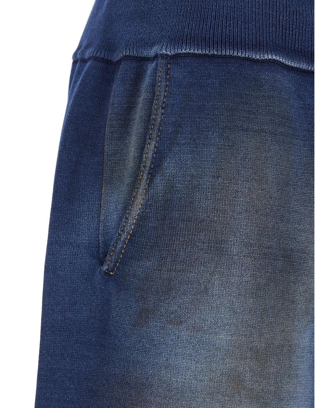 DSquared² Blue Elasticated Waistband Shorts for men