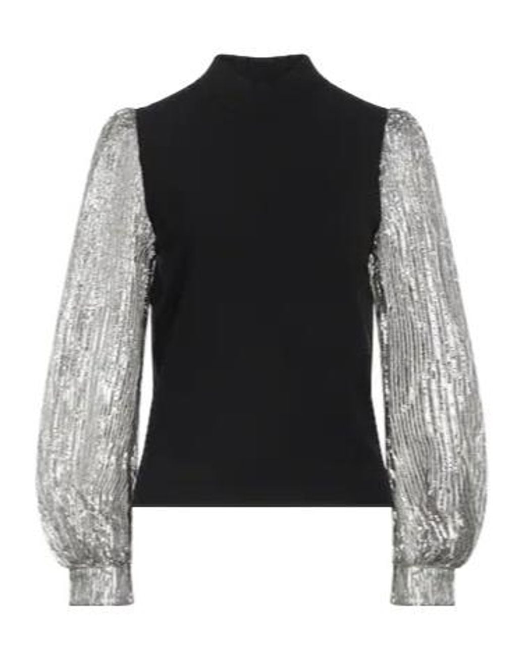 Tory Burch Black High-Neck Sweater