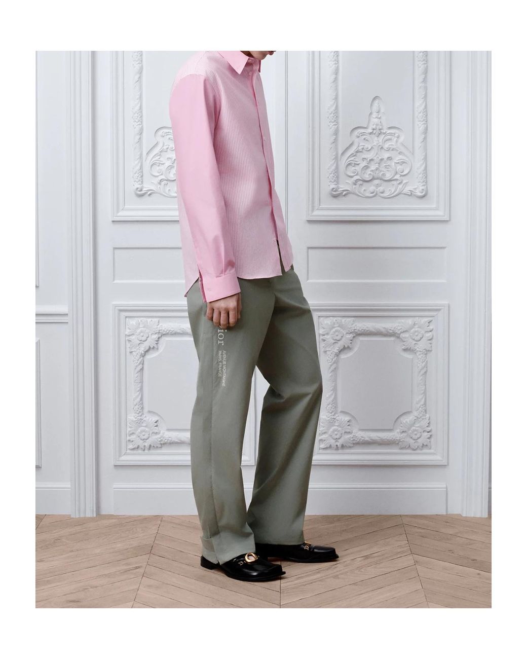 Dior Gray Track Pants for men