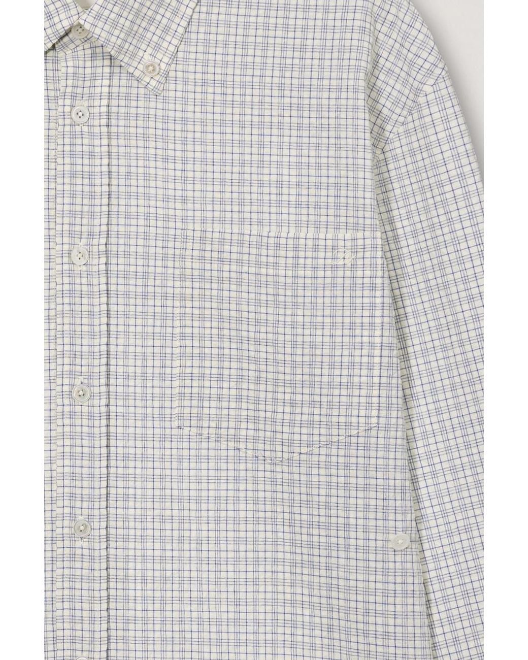 DUNST Gray Long-Sleeved Shirt for men
