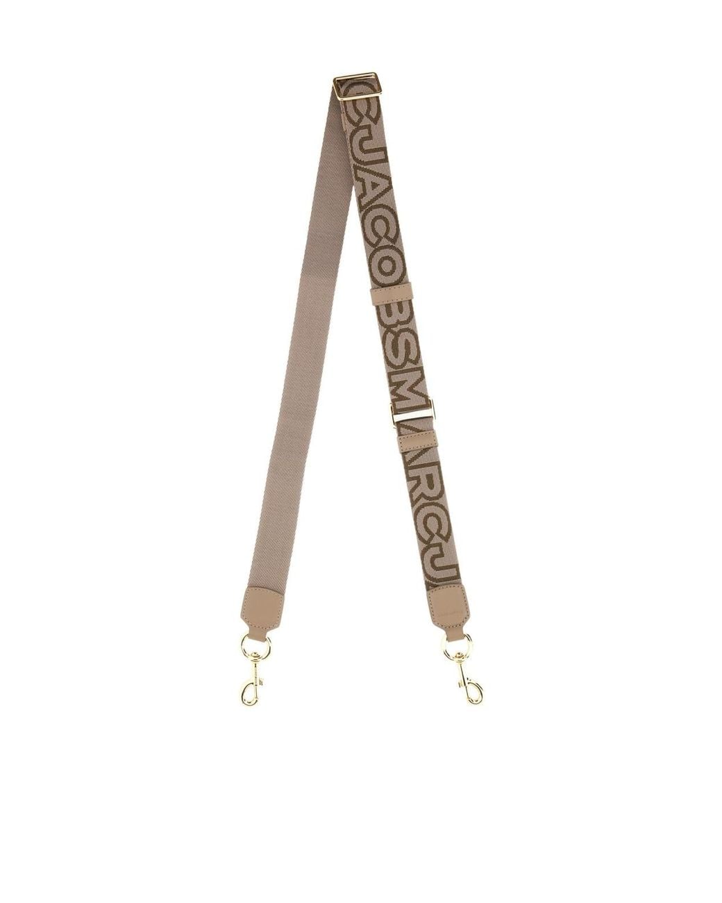 Marc Jacobs Multicolor The Thin Logo Webbing Bag Strap