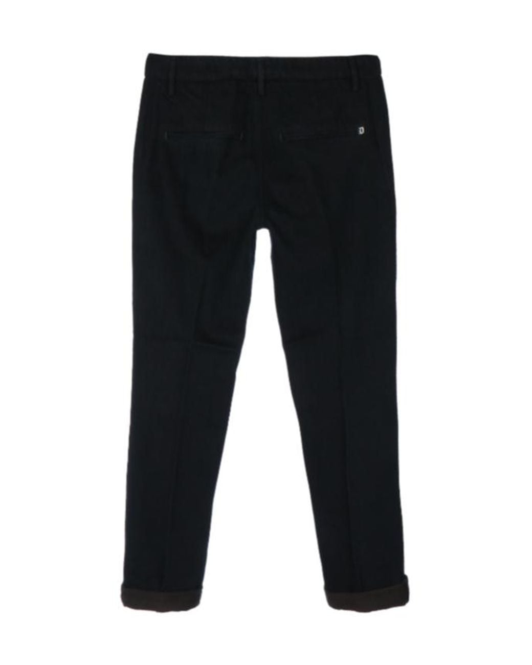 Dondup Black Gaubert Relax Chino Pants for men