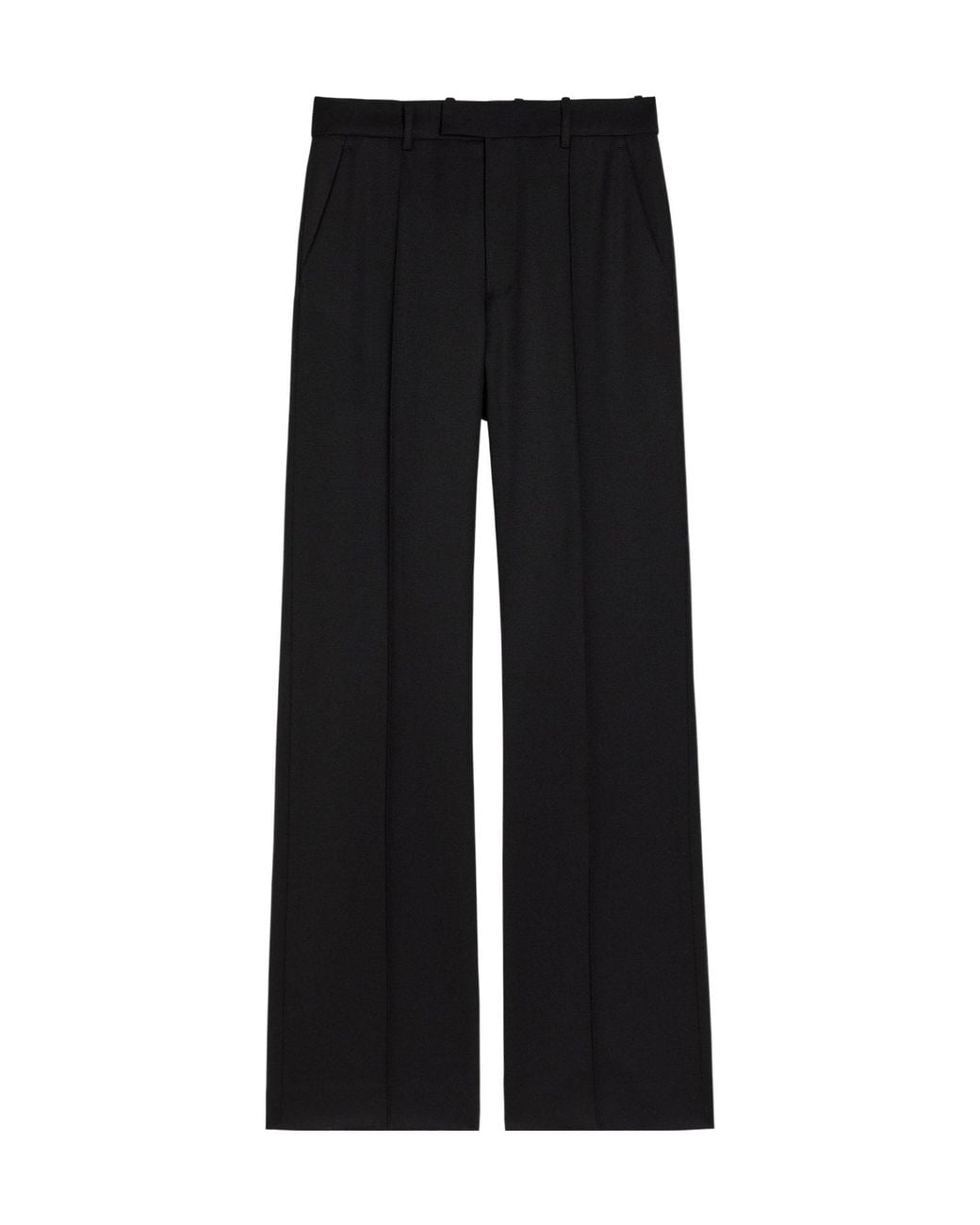 Nili Lotan Black Casual Trousers With Belt Loops