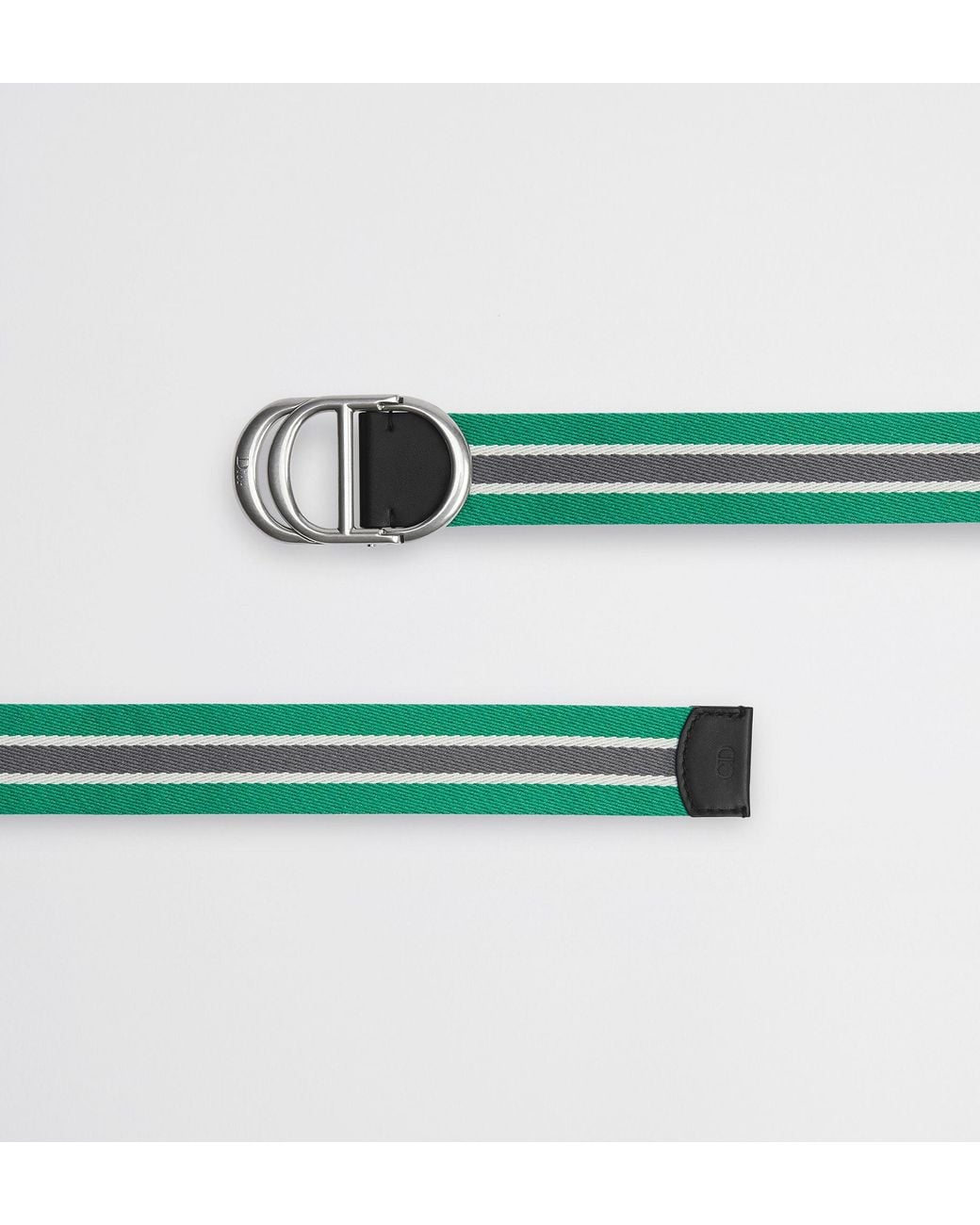 Dior Green Cd Belt for men