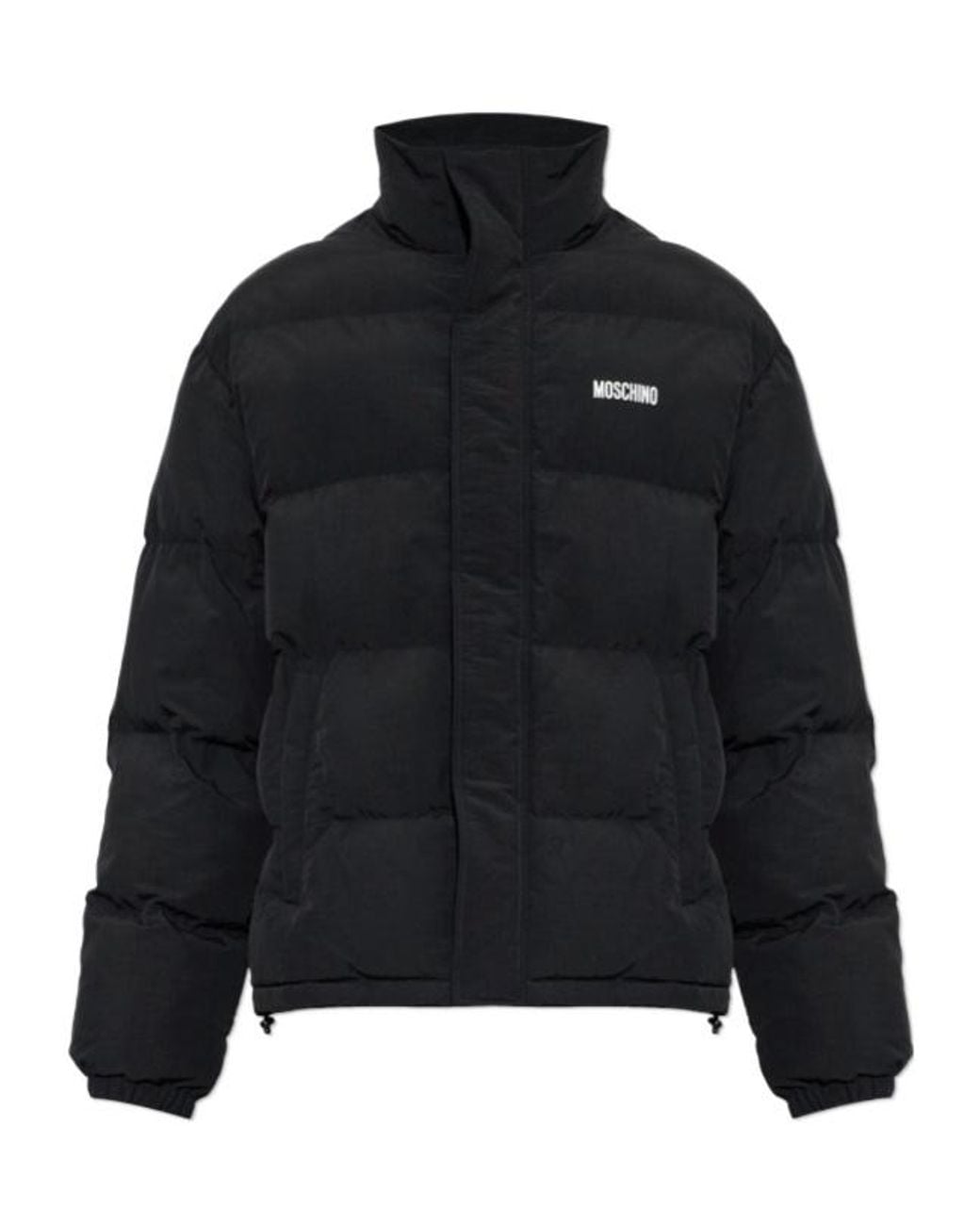 Moschino Black X Smiley Padded Jacket for men
