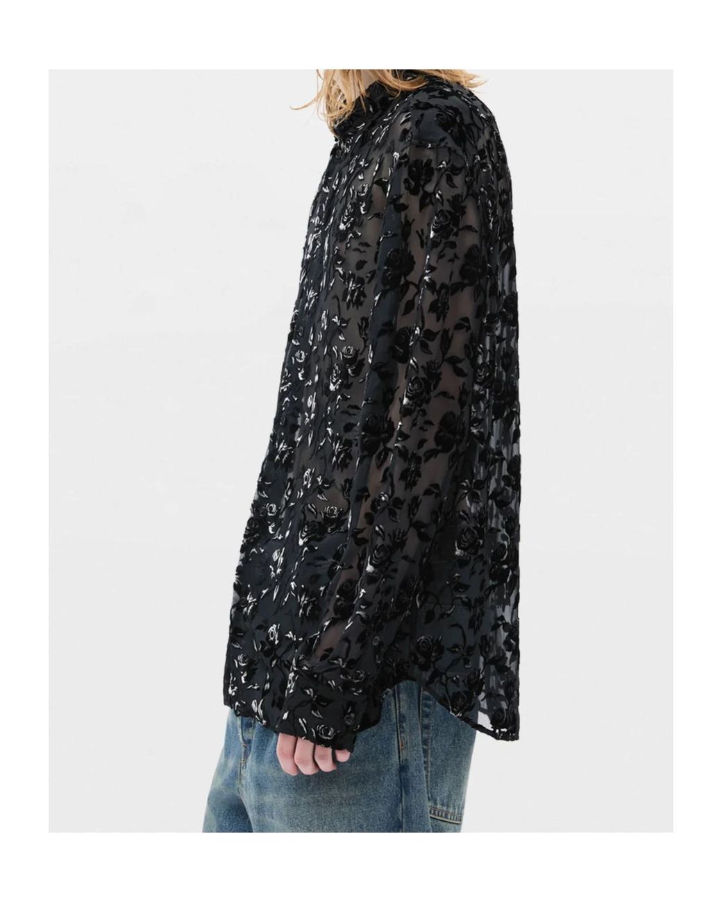 Ann Demeulemeester Black Andre Classic Shirt for men