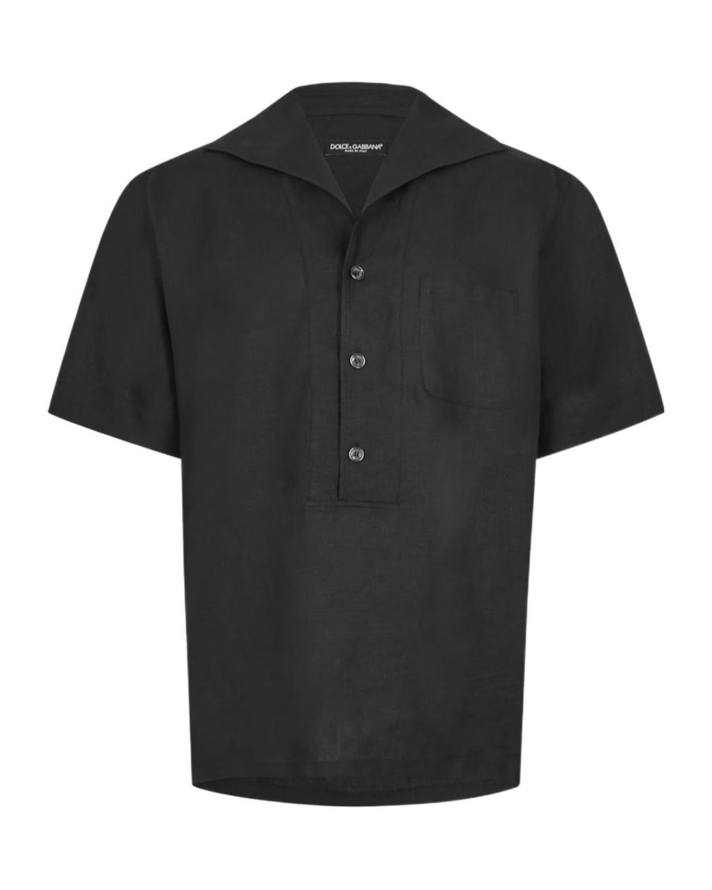 Dolce & Gabbana Black Dg Cllr Shirt Sn52 for men