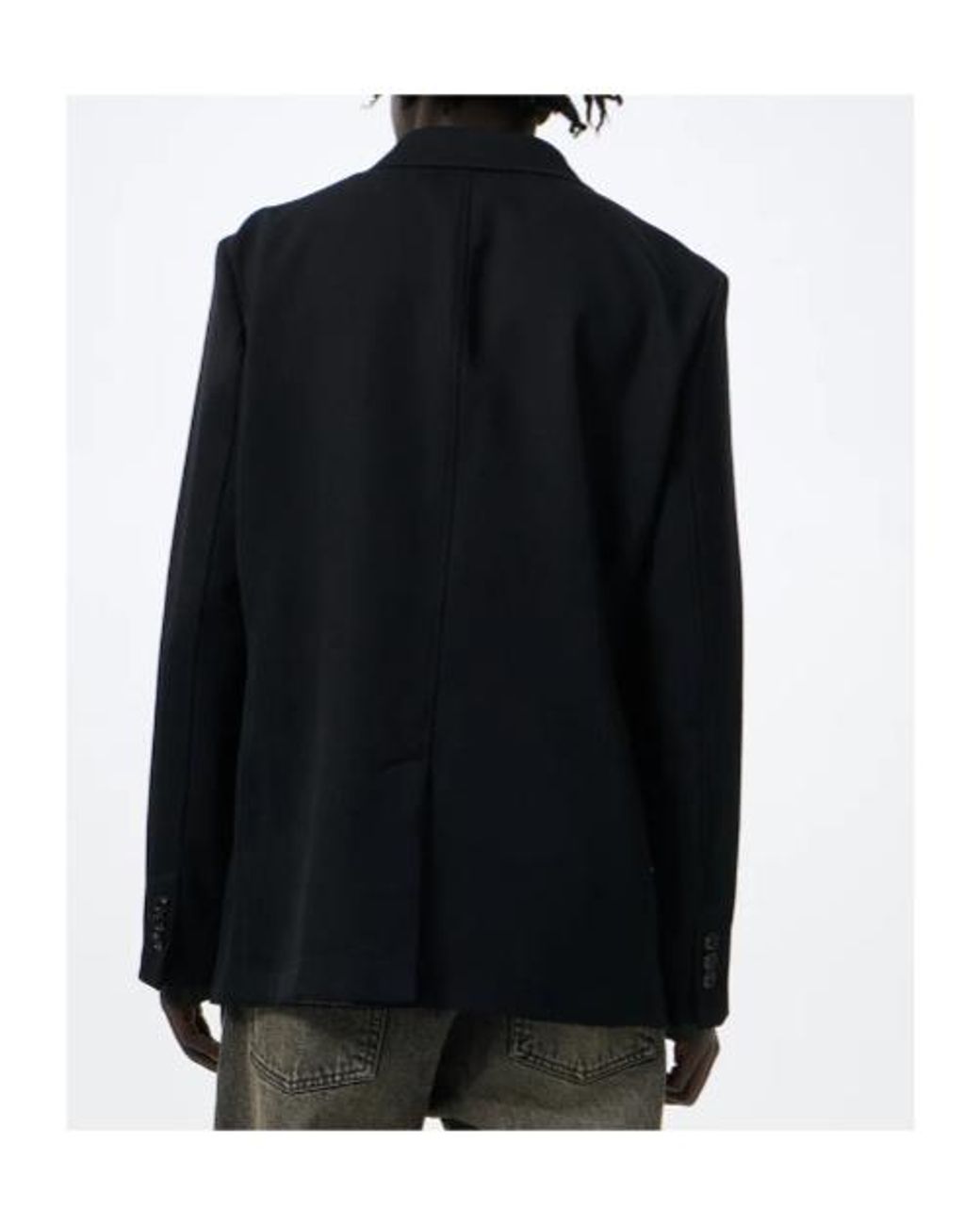 Our Legacy Black Ceremony Unconstructed Blazer for men