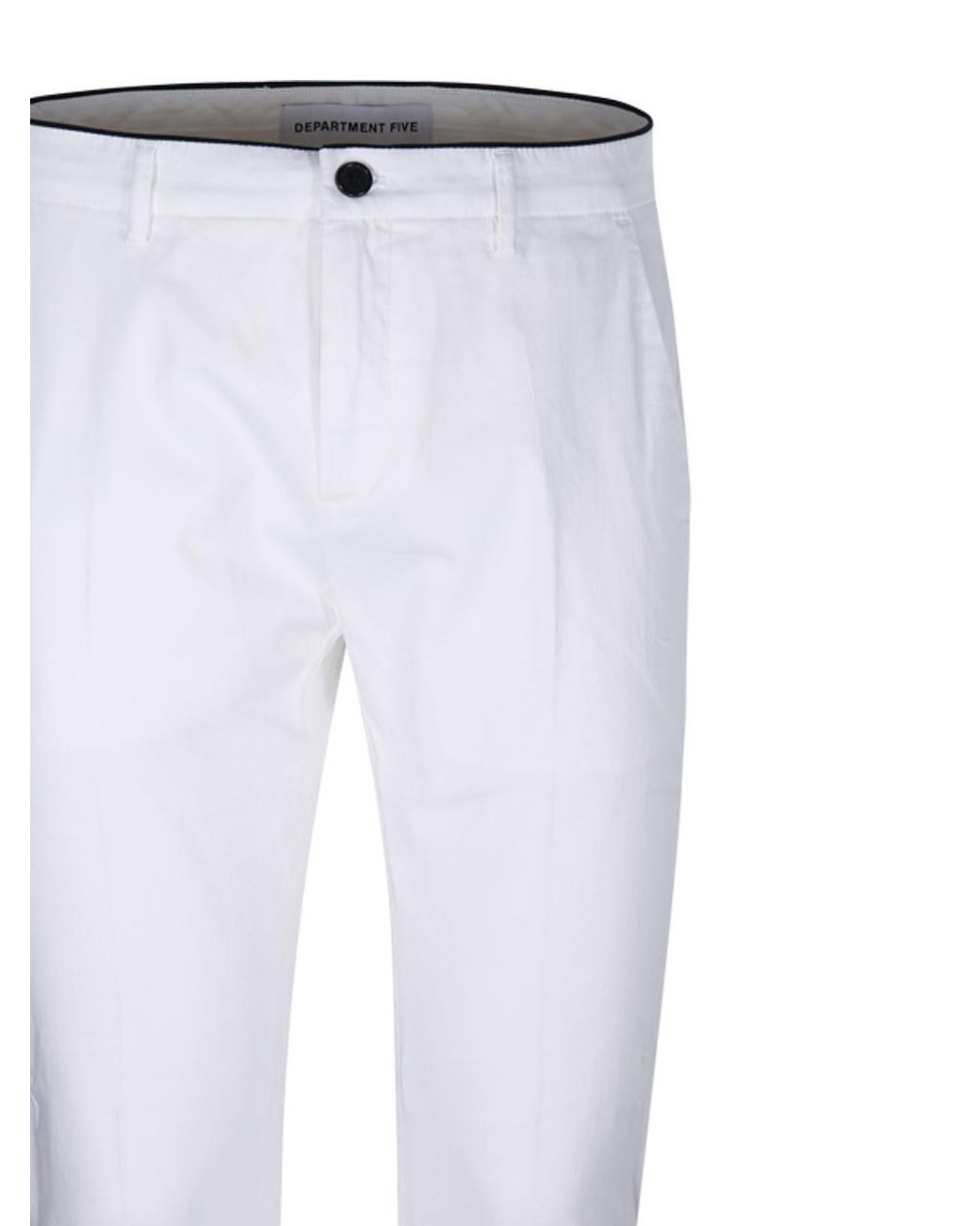 Department 5 White Slim Fit Pants for men
