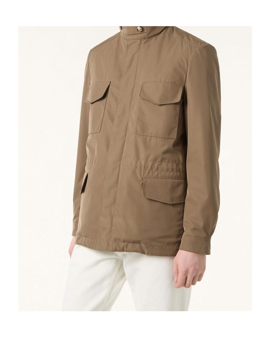 Loro Piana Brown Traveller Field Jacket for men